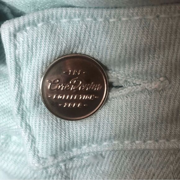 Zara Core Denim Trafaluc Collection Womens Slim Skinny Jeans Green Size 8 - Picture 5 of 9